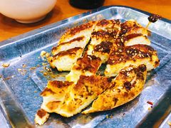 烤大饼-夏都地标马一刀烤肉美食城