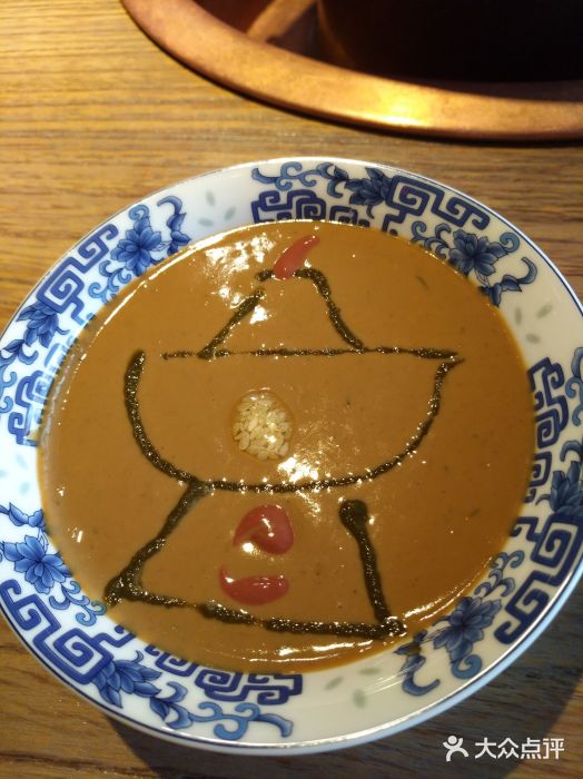 京涮铜锅涮肉(华贸店)京涮秘制麻酱料图片