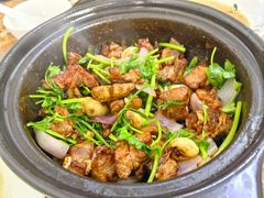 干煸排骨煲-海口滨海新村143号海南老字号炒菜店