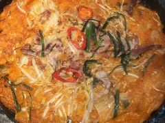 泡菜饼-神仙雪浓汤(明洞店)