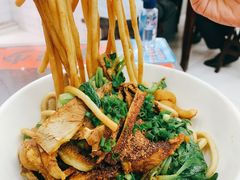 咖喱牛肉牛肚拌面-逸桂禾面馆