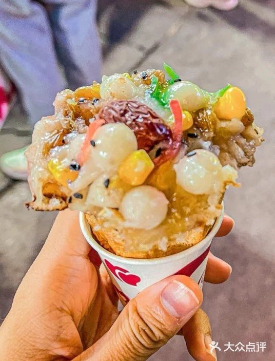 环联1904火车夜市南京梅花糕图片