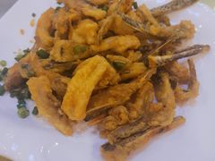 鸭嘴鱼嘴椒盐-鲤鱼塘农家山庄