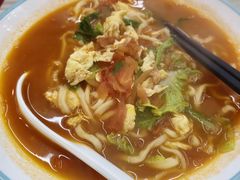 番茄鸡蛋手擀蛋清面-肖妈妈手擀面(武夷店)