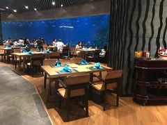 大堂-海棠湾洲际-涛·海底餐厅·美人鱼·自助餐·海底隧道