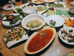 -金塔傣乡·德宏傣味·手抓饭·孔雀宴·云南民族特色菜(金瓦路店)