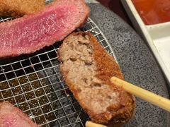 炸肉饼-牛カツ京都勝牛(河原町蛸薬師店)