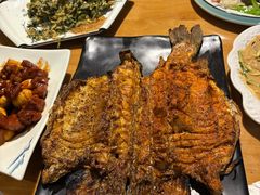 -钰田大院·碳烤虹鳟鱼·怀柔地道农家菜(雁栖湖店)