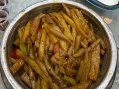 牛柳烩鱼鱼-一盏明灯全素斋(殊像寺店)