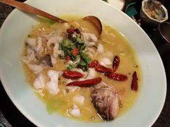 花间青椒鱼-丝路金桃·新疆菜(徐汇店)