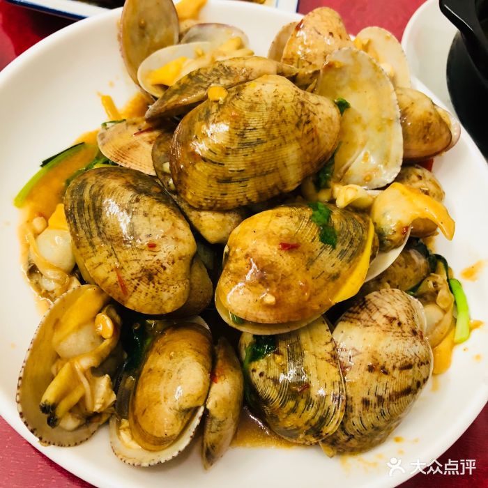 运兴饭店炒蛤图片 - 第1张