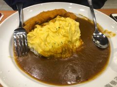 炸猪排咖喱蛋包饭-CoCo壱番屋(久光百货店)