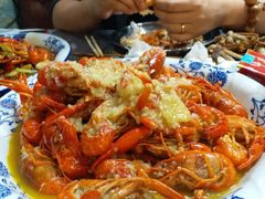 金牌蒜泥小龙虾-笔墨纸虾之烧烤海鲜虾尾(好爱广场店)
