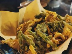 椒盐蔬汁菇-华豫川酒家(大卫城店)