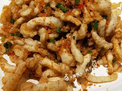 椒盐白玉菇-老浒记烤鸭-北京菜(琉璃厂店)