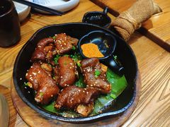 个旧烤猪蹄-云海肴·云南小炒·汽锅鸡(天津国金汇店)