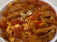 番茄猪扒饭-好好滋味茶餐厅