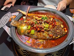 -探鱼·鲜青椒爽麻烤鱼(番禺万达店)