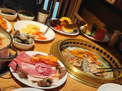 -韩京炭火烤肉自助料理(柯桥万达店)