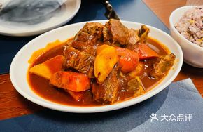 French Beef Bourguignon with Whole Grain Rice