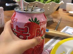 韩国草莓汁-紫霞门韩国料理烤肉(深南东路店)