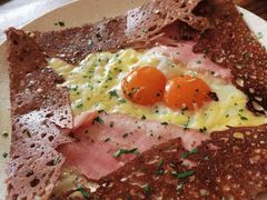 巴黎火腿鸡蛋芝士蘑菇可丽饼-RAC BAR(安福路店)