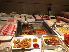 自助取餐区-海底捞火锅鲜切牛肉主题店(长寿路店)