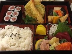 天妇罗刺身便当-Hamburg Steak Keisuke