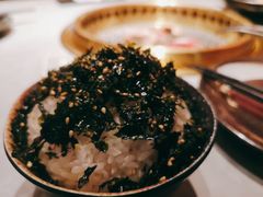 紫菜牛肉拌饭-厚贞日式烤肉(龙之梦店)