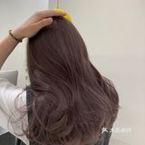 超级温柔的韩系发色素，颜也超级显白。Nice。