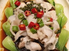 椒麻鲈鱼-一澜江宴·江景地标楚菜(江滩公园店)