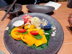 椰芒果果三色糯米饭-顾乡私房菜(金沙天街店)