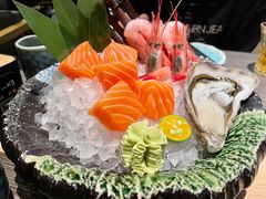 三文鱼刺身-炙柒Sekinana·精致日料(合生汇店)