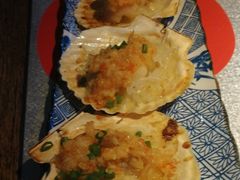 蒜蓉烤扇贝-探鱼·鲜青椒爽麻烤鱼(天河优托邦店)