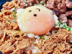 盐葱牛肋条肥牛双爆发饭-满满初牛·炭烧牛肉专门店(国大店)