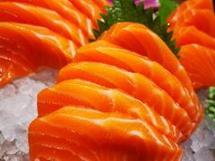 三文鱼刺身-林妈妈村·日式料理(宝山万达店)