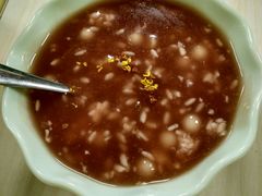 酒酿豆沙圆子羹-咬不得高祖生煎·简餐(高银街店)