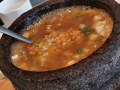 石锅海胆豆腐-柒园·三十年创意杭帮菜(龙湖滨江天街店)