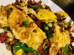 腊八豆炒荷包蛋-湘味淳(千禧街店)