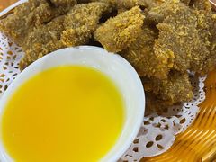 陈皮牛肉-隔田烧鸡