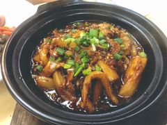 鱼香茄子煲-天宝食坊·啫啫煲大排档(西华路店)