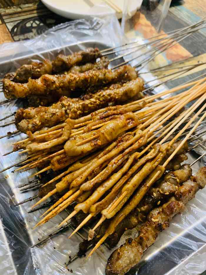 勃利地摊·勃立小串烧烤-"心心念念的勃利小串终于吃上啦! 真是种.
