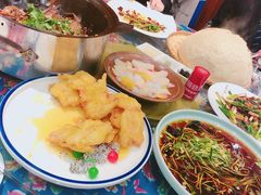 -柴火大院烤鸭民间菜