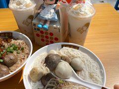 双拼牛丸鱼蛋米粉-荔林食店(西华路店)