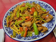 小炒黄牛肉-北大地皖峰饭馆