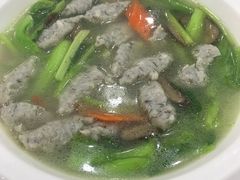 水东芥菜叶鱼滑青-东友酒家