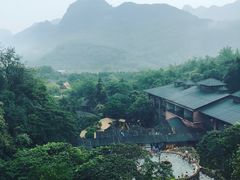 -天门沟九州驿站树上汤泉