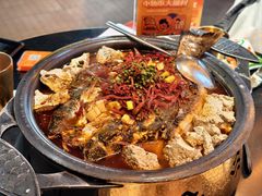 -探鱼·鲜青椒爽麻烤鱼(银泰城店)