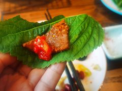 -明洞阿姨·韩式酱蟹烤肉·创意料理(三元桥店)