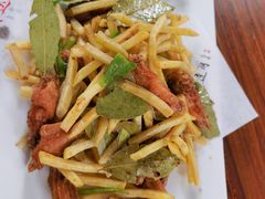 薯条蒜香翅-美达尔烧烤海鲜家常菜(泰山路店)